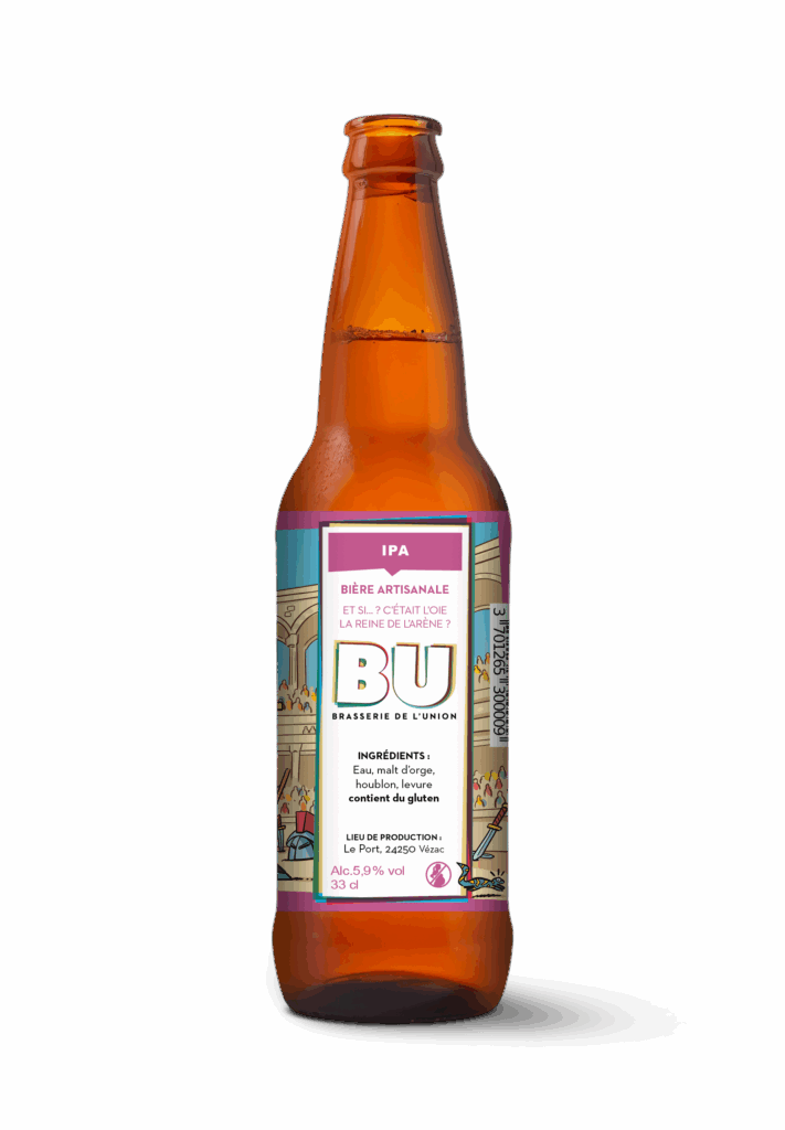 BU Brasserie de l Union Bière Gladoietor back