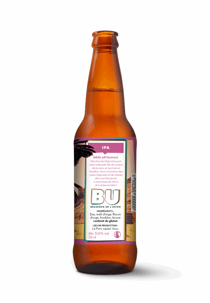 BU Brasserie de l Union Bière back simul buse