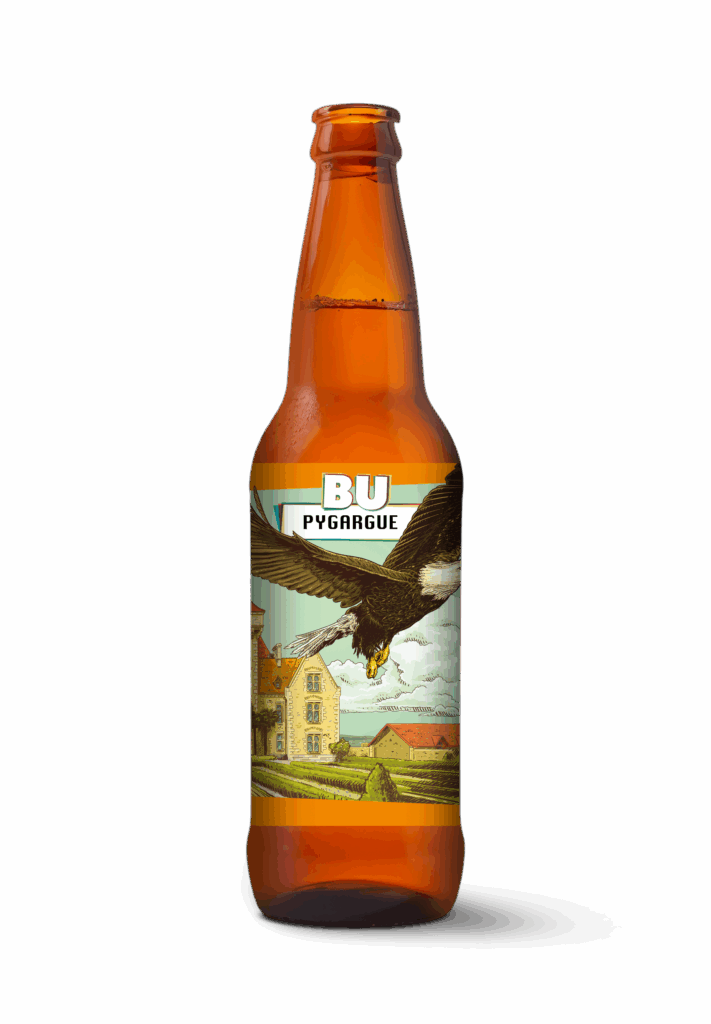 BU Brasserie de l Union Bière face simul pygargue